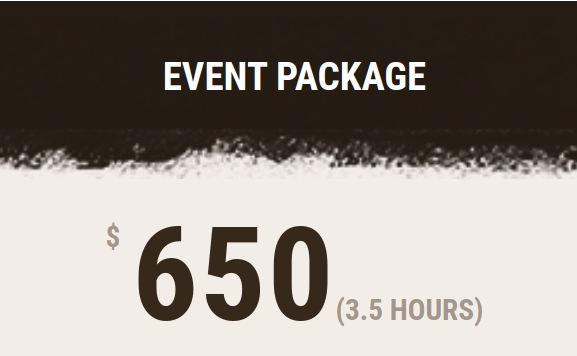 Event Package 650$