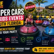 Bumper Cars for Kids Events in South Florida: What GameNextDoor Brings to Your Party