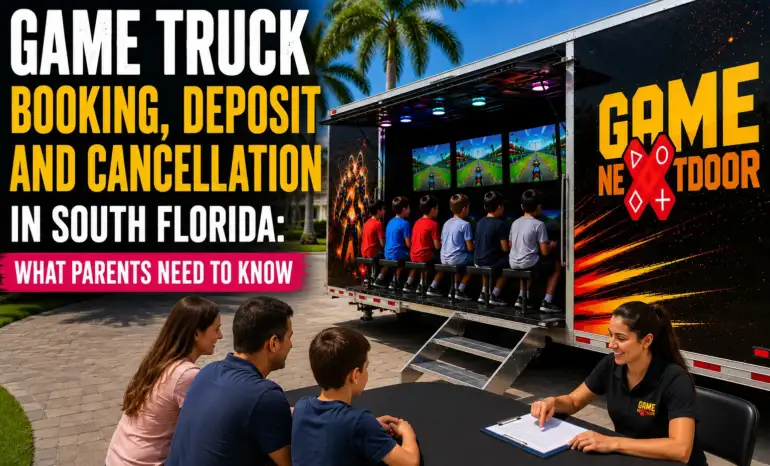 Game Truck Booking