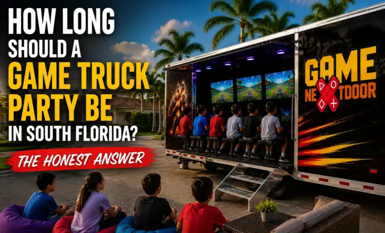 Game Truck Party Be in South Florida