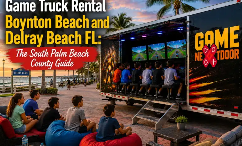 Game Truck Rental Boynton Beach and Delray Beach FL