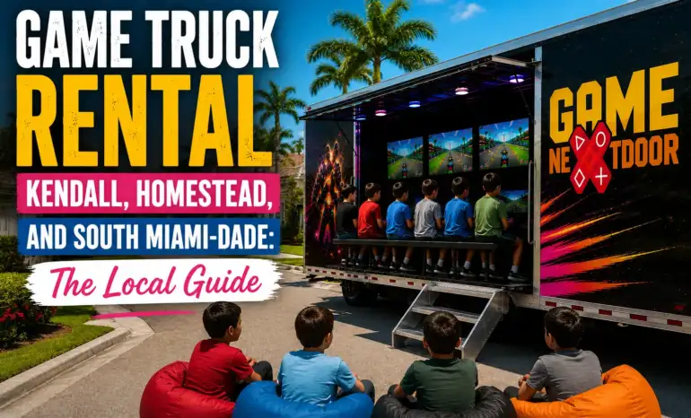 Game Truck Rental Kendall, Homestead, and South Miami-Dade