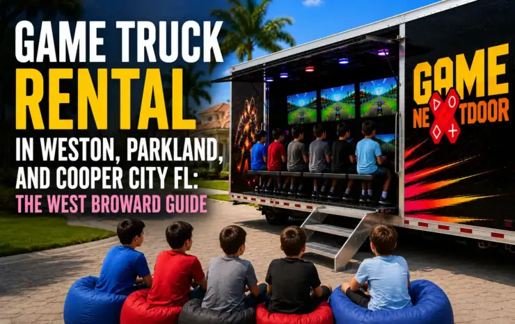 Game Truck Rental in Weston, Parkland, and Cooper City FL