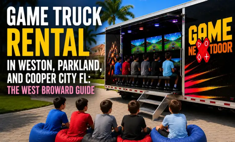 Game Truck Rental in Weston, Parkland, and Cooper City FL