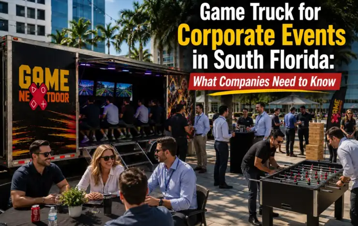 Game Truck for Corporate Events in South Florida
