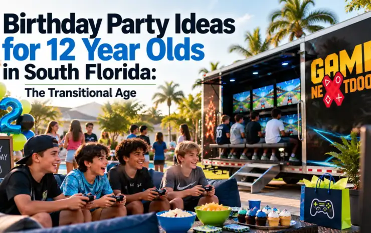 Birthday Party Ideas for 12 Year Olds in South Florida