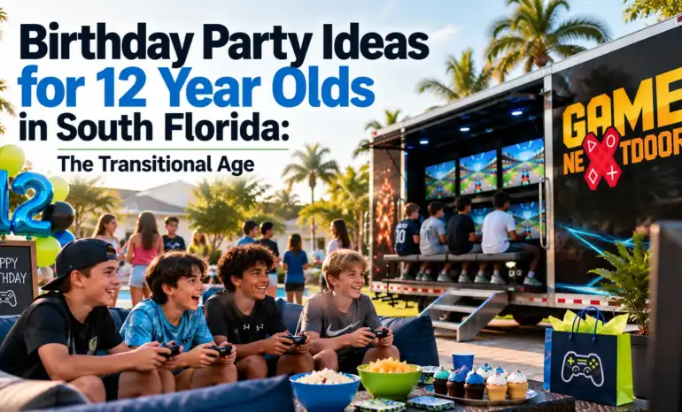 Birthday Party Ideas for 12 Year Olds in South Florida