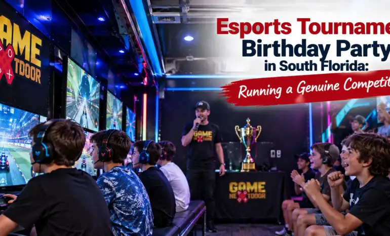 Esports Tournament Birthday Party in South Florida