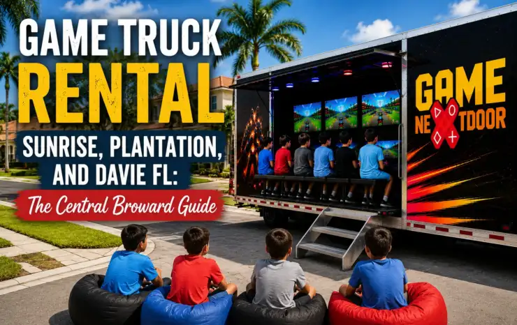 Game Truck Rental Sunrise, Plantation, and Davie FL