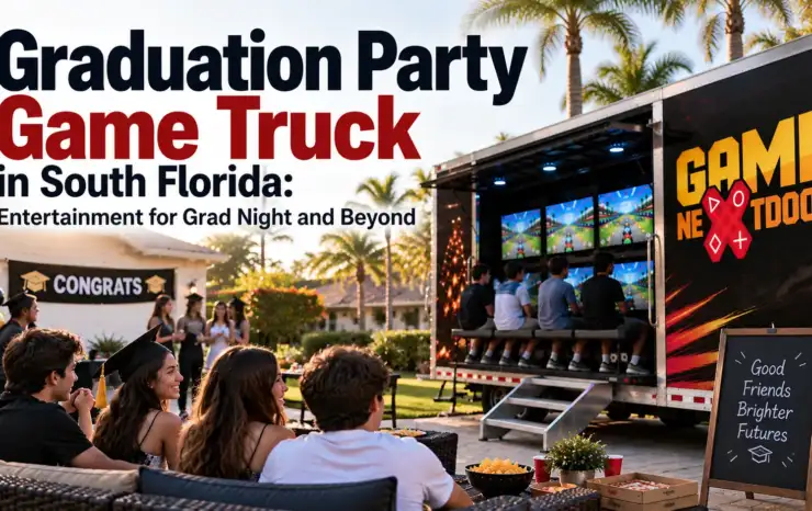 Graduation Party Game Truck in South Florida