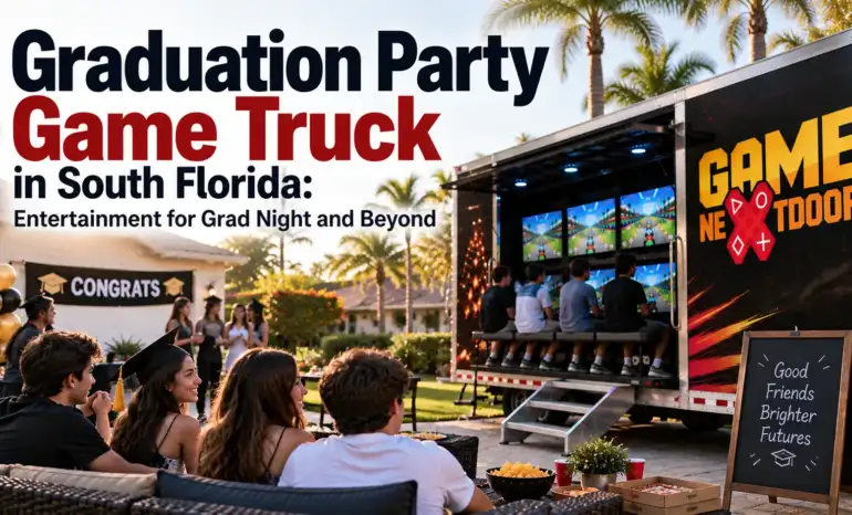 Graduation Party Game Truck in South Florida