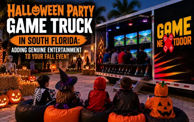 Halloween Party Game Truck in South Florida
