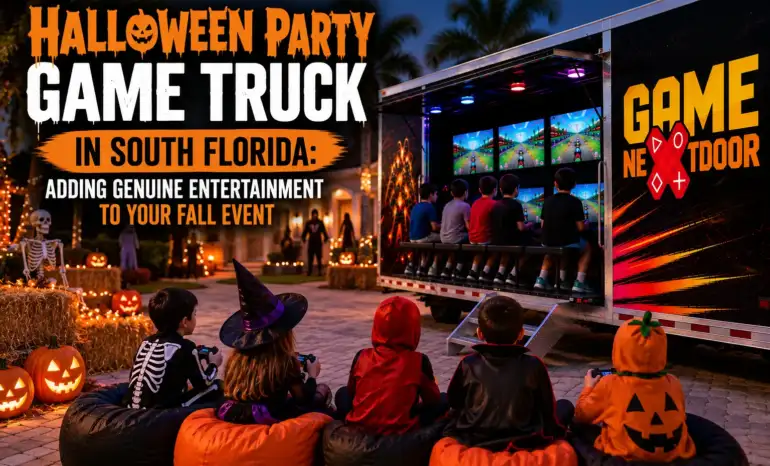 Halloween Party Game Truck in South Florida