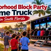 Neighborhood Block Party Game Truck in South Florida