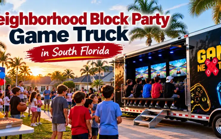 Neighborhood Block Party Game Truck in South Florida