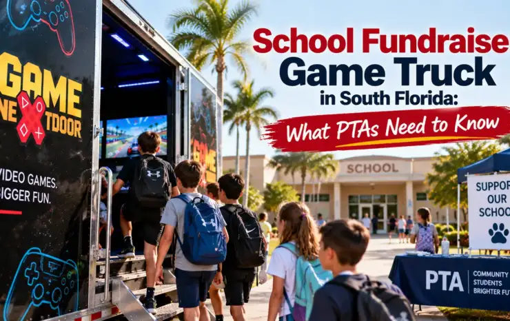 School Fundraiser Game Truck in South Florida