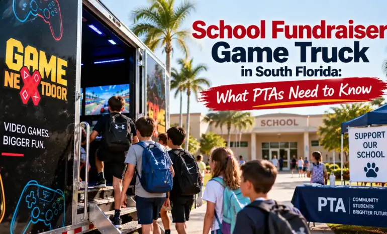 School Fundraiser Game Truck in South Florida