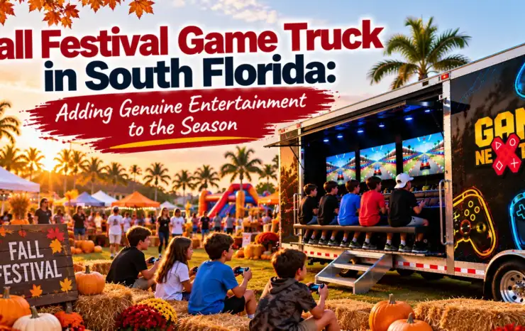 Fall Festival Game Truck in South Florida