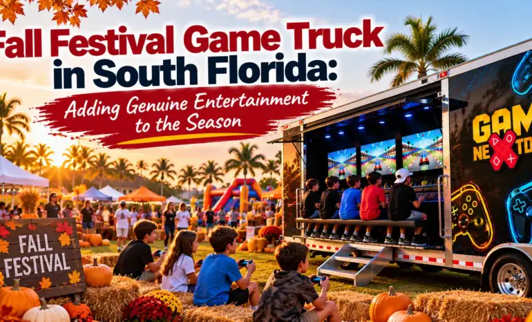 Fall Festival Game Truck in South Florida