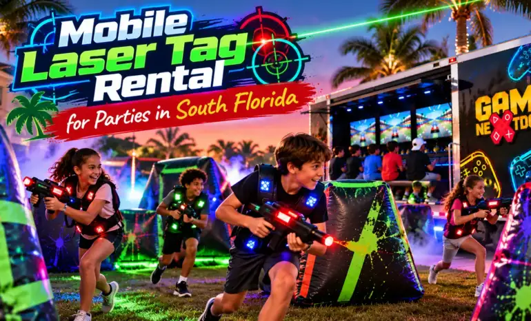 Neon South Florida Laser Tag Party