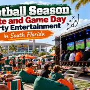 Football Season Tailgate and Game Day Party Entertainment in South Florida